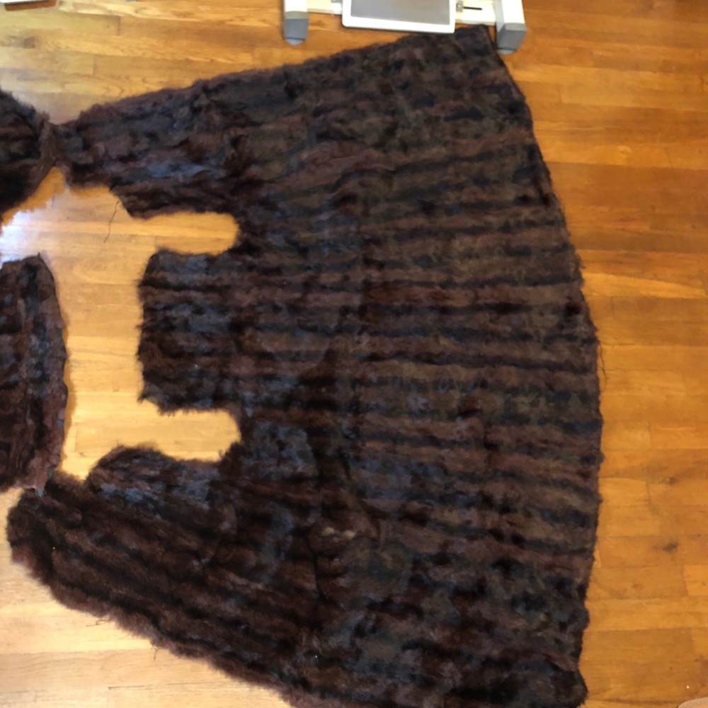 Genuine mink pelts 19 square feet approximately
